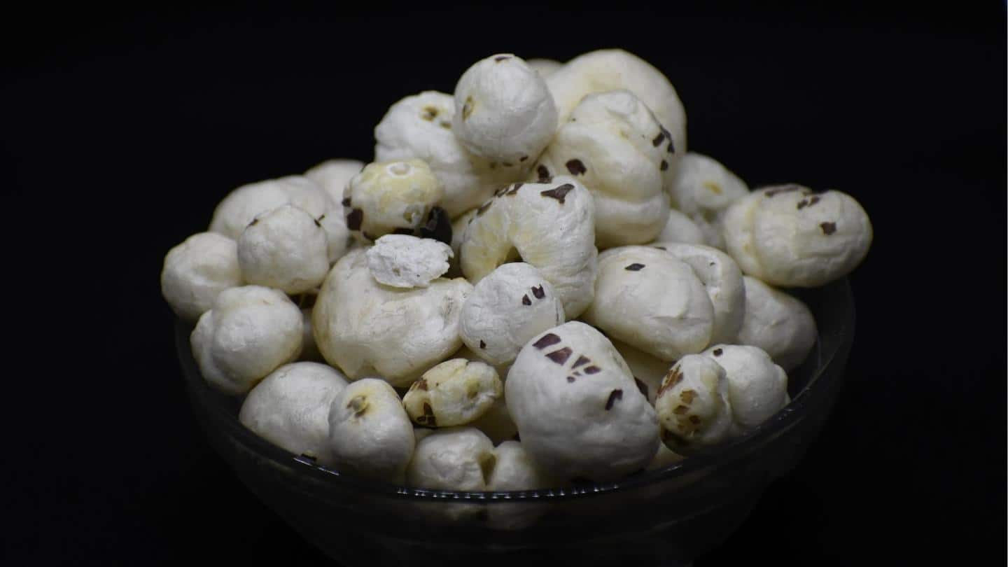 Better digestion, anti-aging: 5 benefits of makhana (lotus seeds)