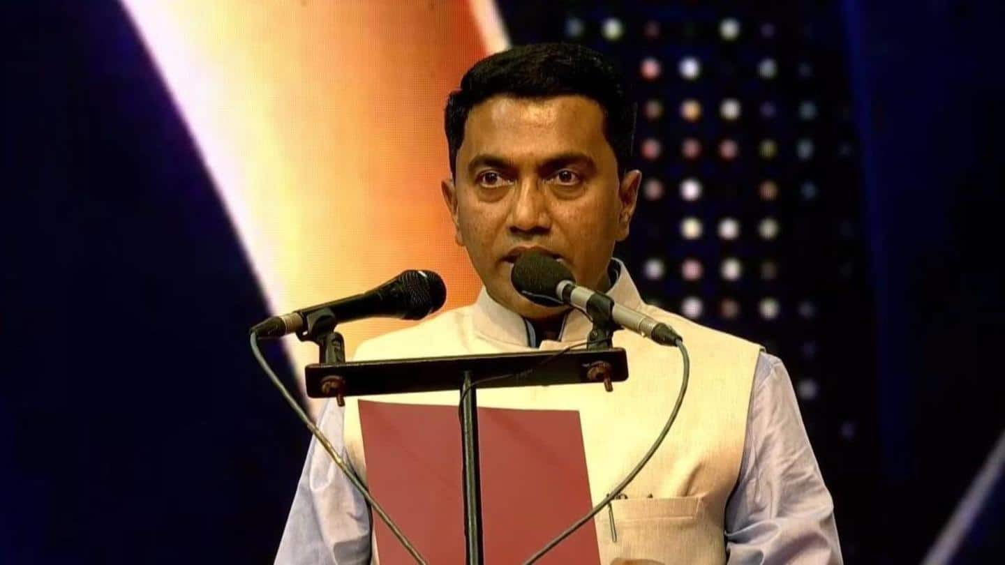 Pramod Sawant sworn in as Goa CM for second term