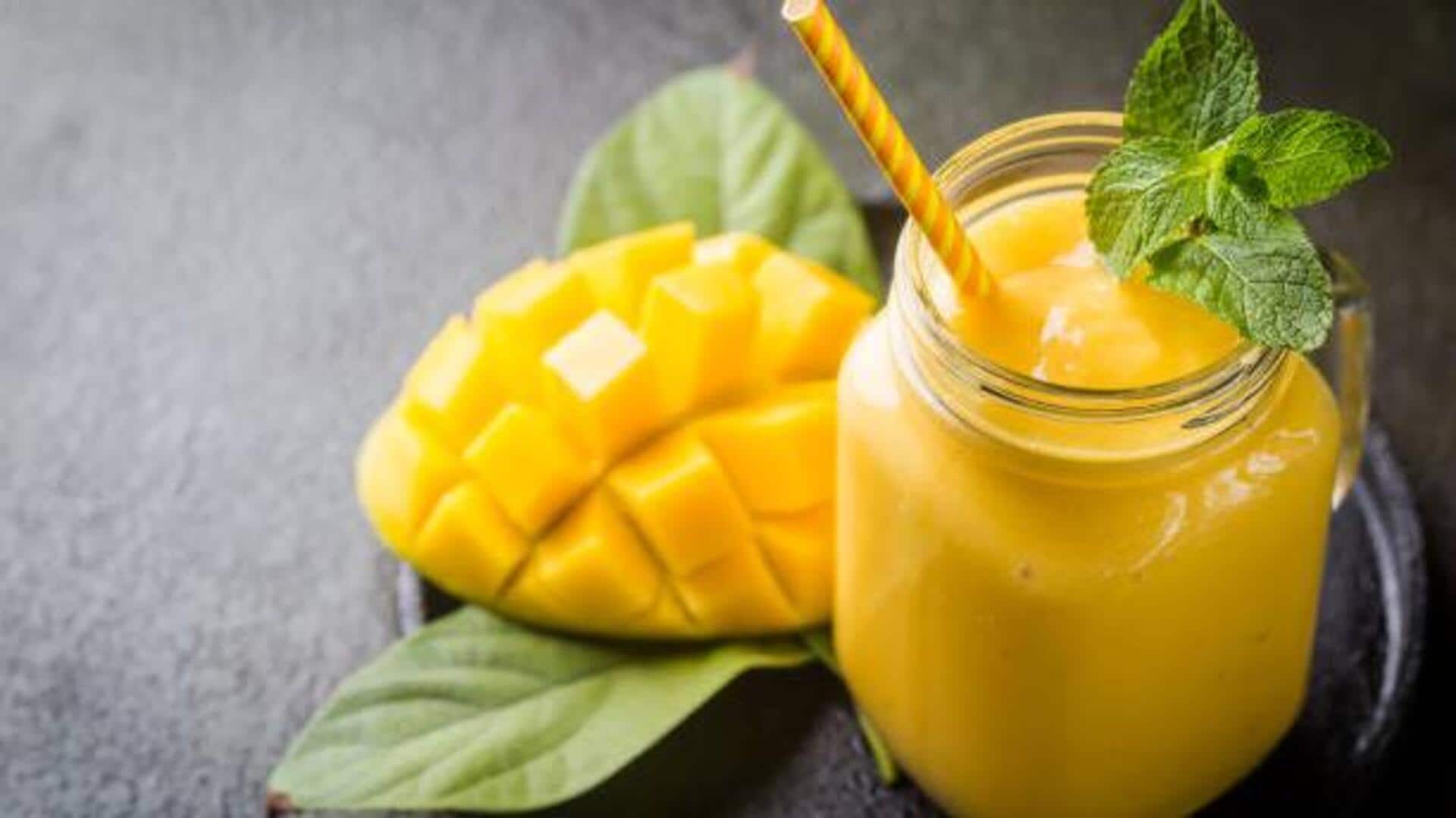 5-minute mango smoothie for busy mornings 5-minute mango smoothie for busy mornings