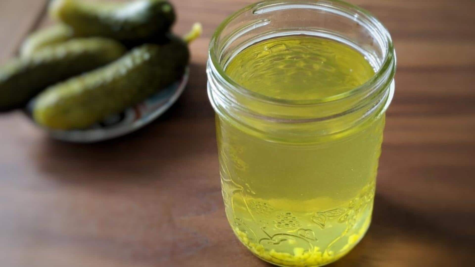 Delicious ways to use leftover pickle brine Delicious ways to use leftover pickle brine