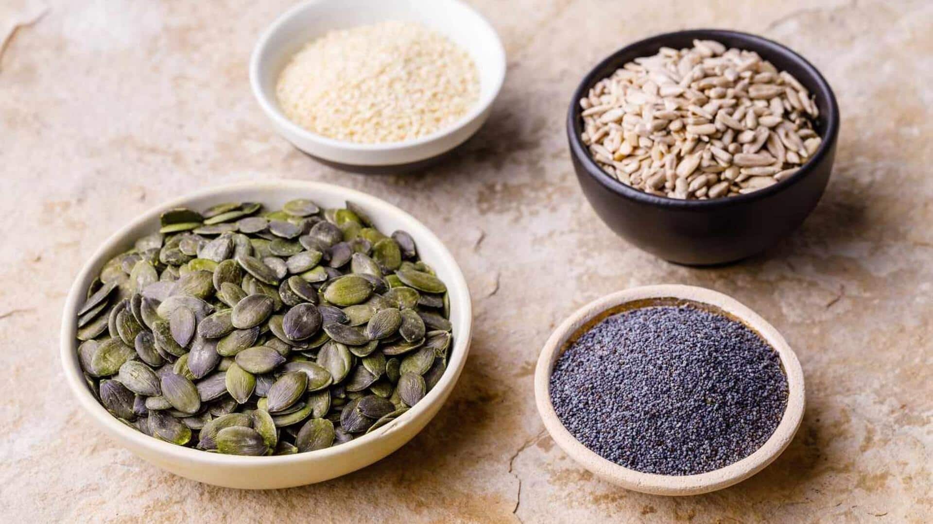 Sesame seeds v/s sunflower seeds: Which has more calcium?