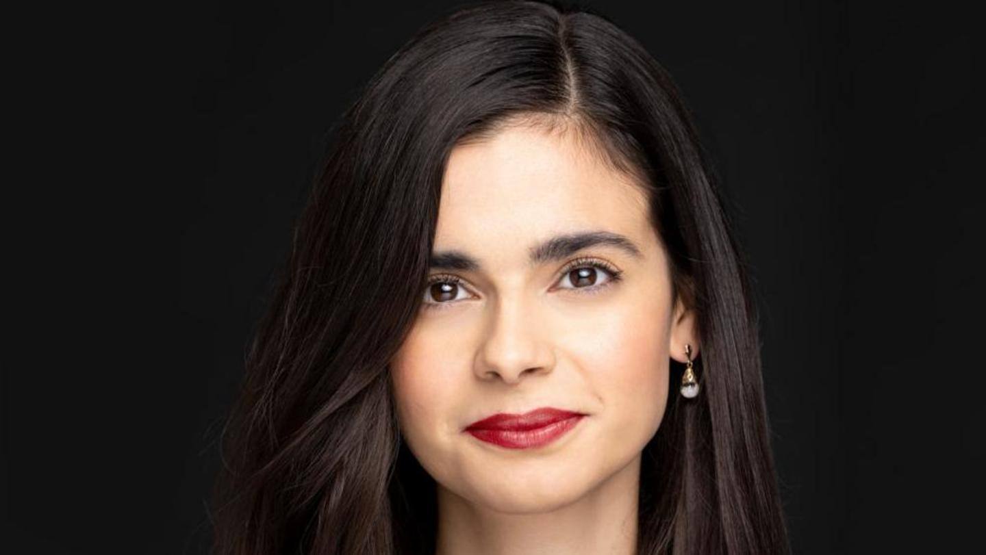 Aria Mia Loberti, a blind actor, is the lead Aria Mia Loberti, a blind actor, is the lead
