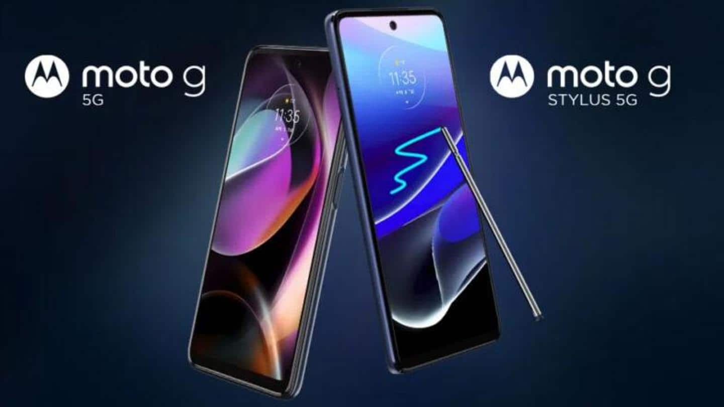 Moto G 5G (2022), Stylus 5G (2022) unveiled in US