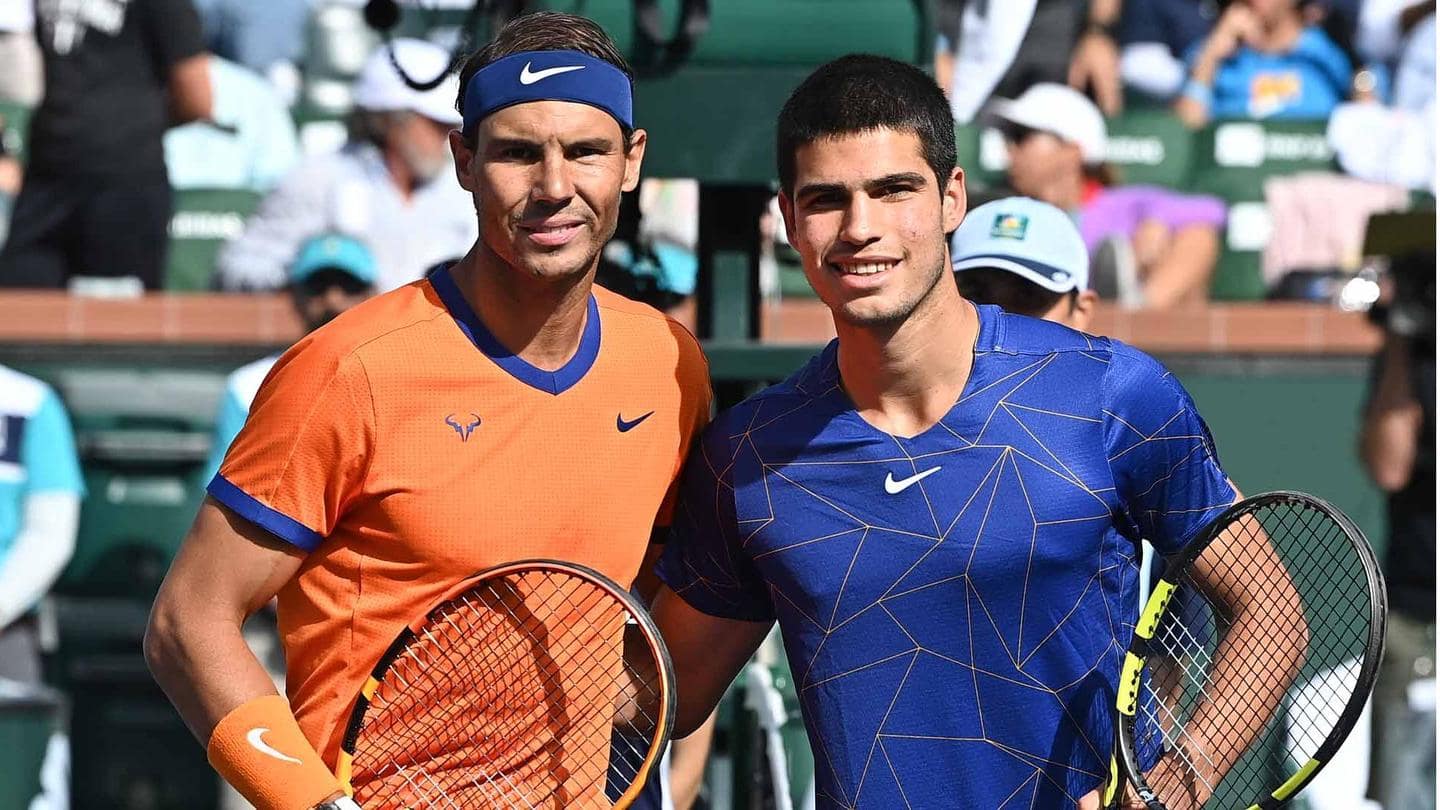 Is Carlos Alcaraz following footsteps of Rafael Nadal? Key stats