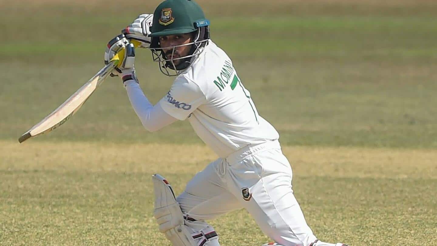 Bangladesh vs India: Mominul Haque slams his 16th Test fifty