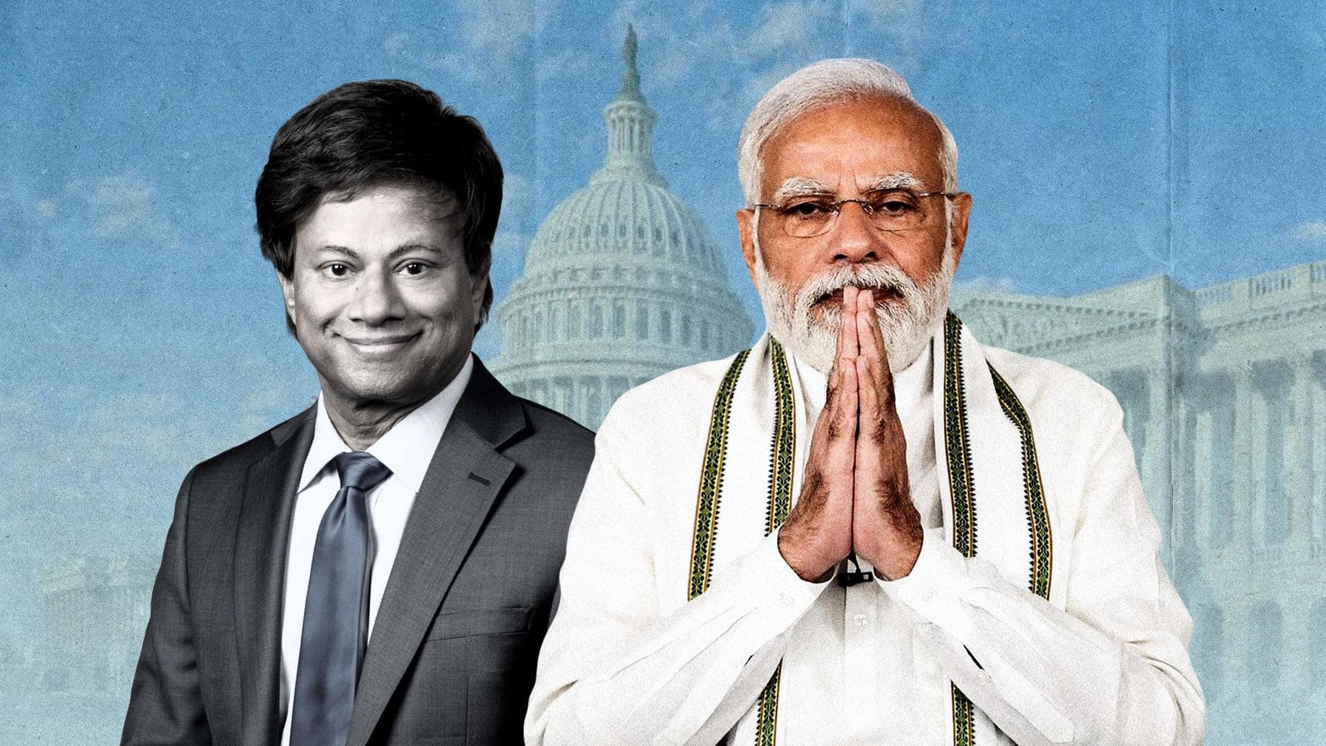 Who is the Indian-American entrepreneur set to escort PM Modi