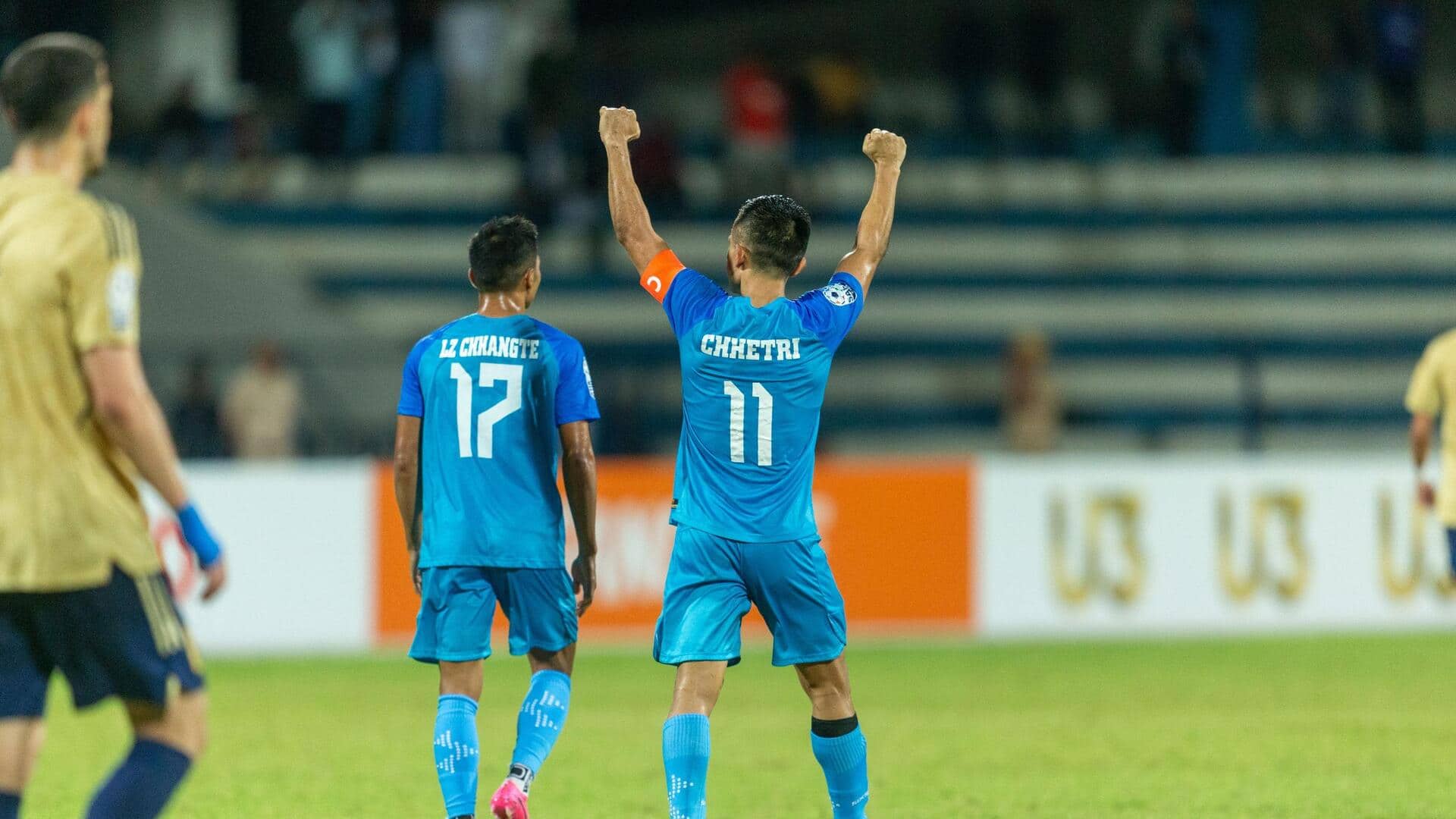 Sunil Chhetri becomes joint-top scorer in SAFF Championship history: Stats
