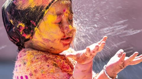 How to keep your child's skin safe during Holi