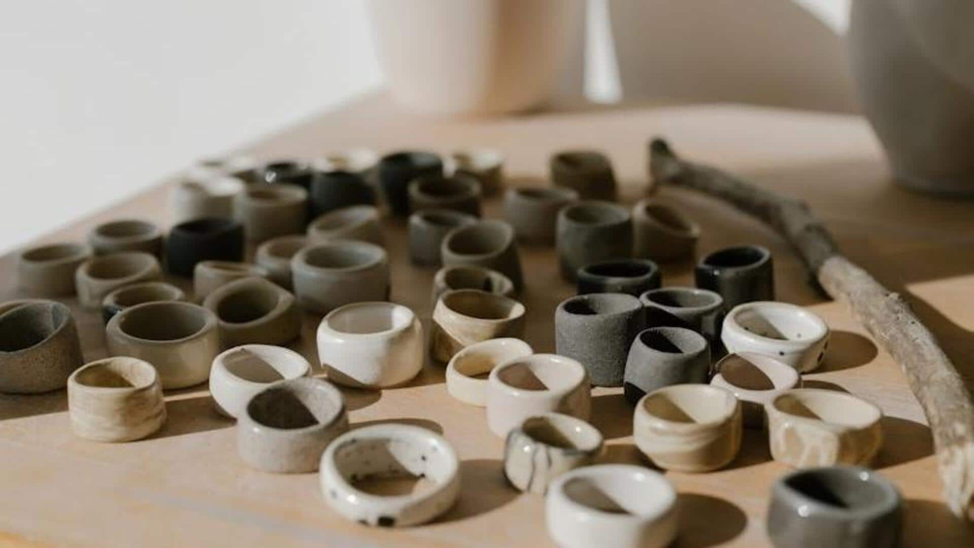 Crafting elegance with handmade clay jewelry