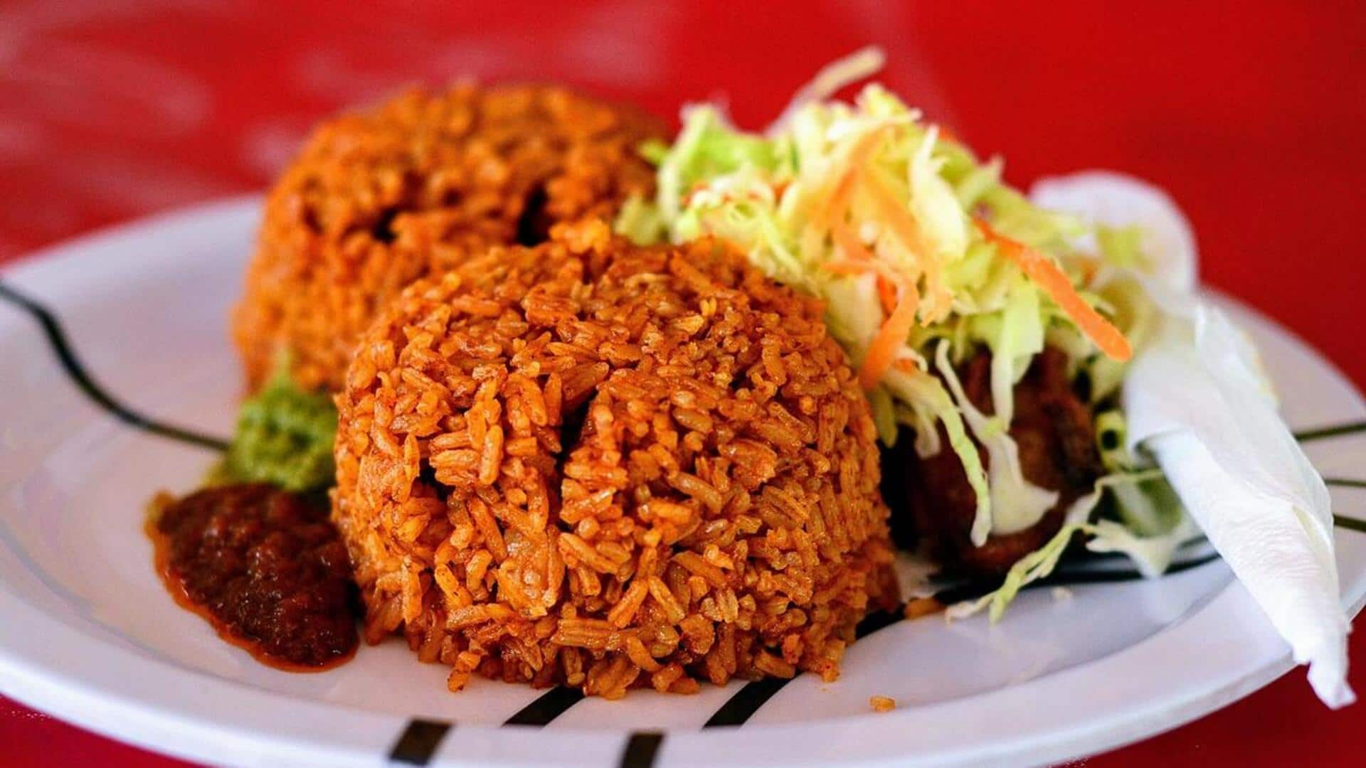 Crafting delicacies with African jollof rice variations