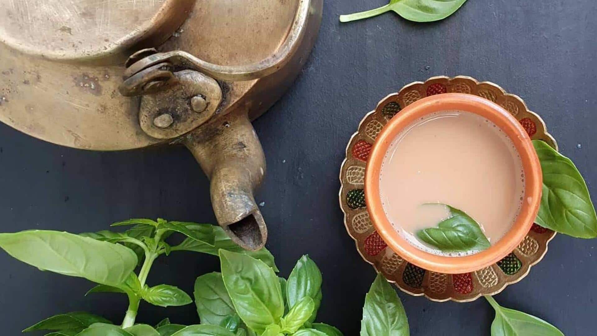Basil leaves tea: Why it's natural remedy for sore throat