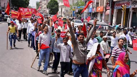 Manesar: Salary hike protest turns violent; vehicles vandalized, workers lathi-charged 