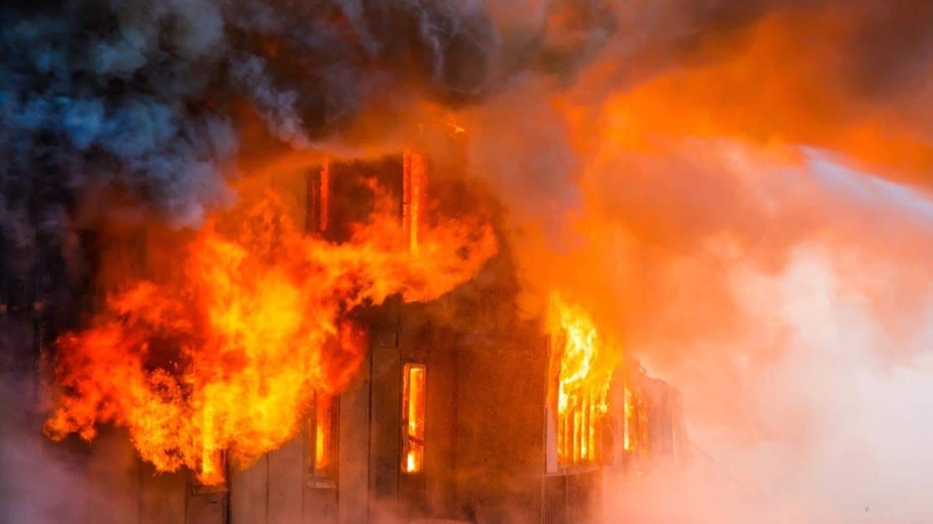Andhra Pradesh: 2 workers killed in fire at plastic unit