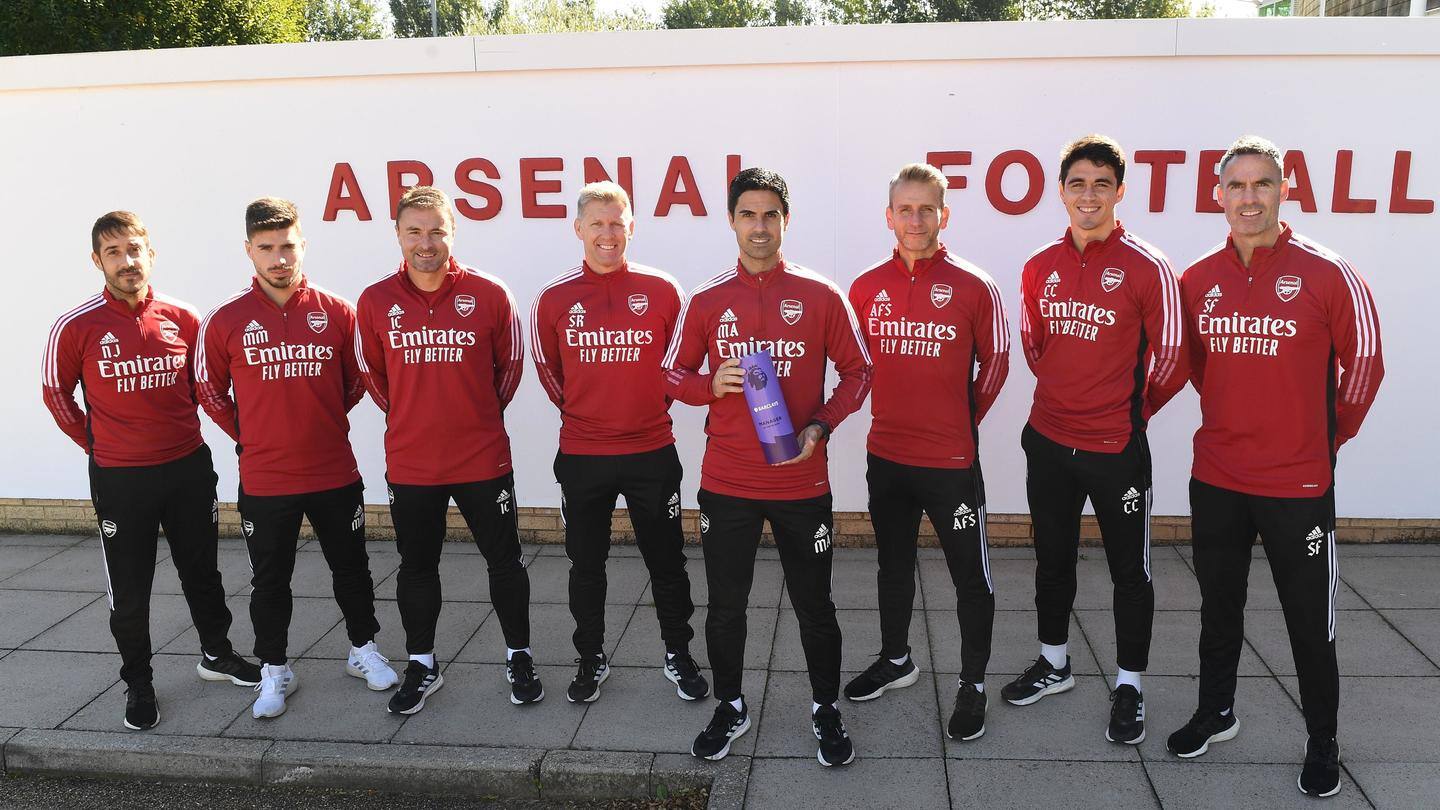 Arteta grateful to the people working alongside him Arteta grateful to the people working alongside him