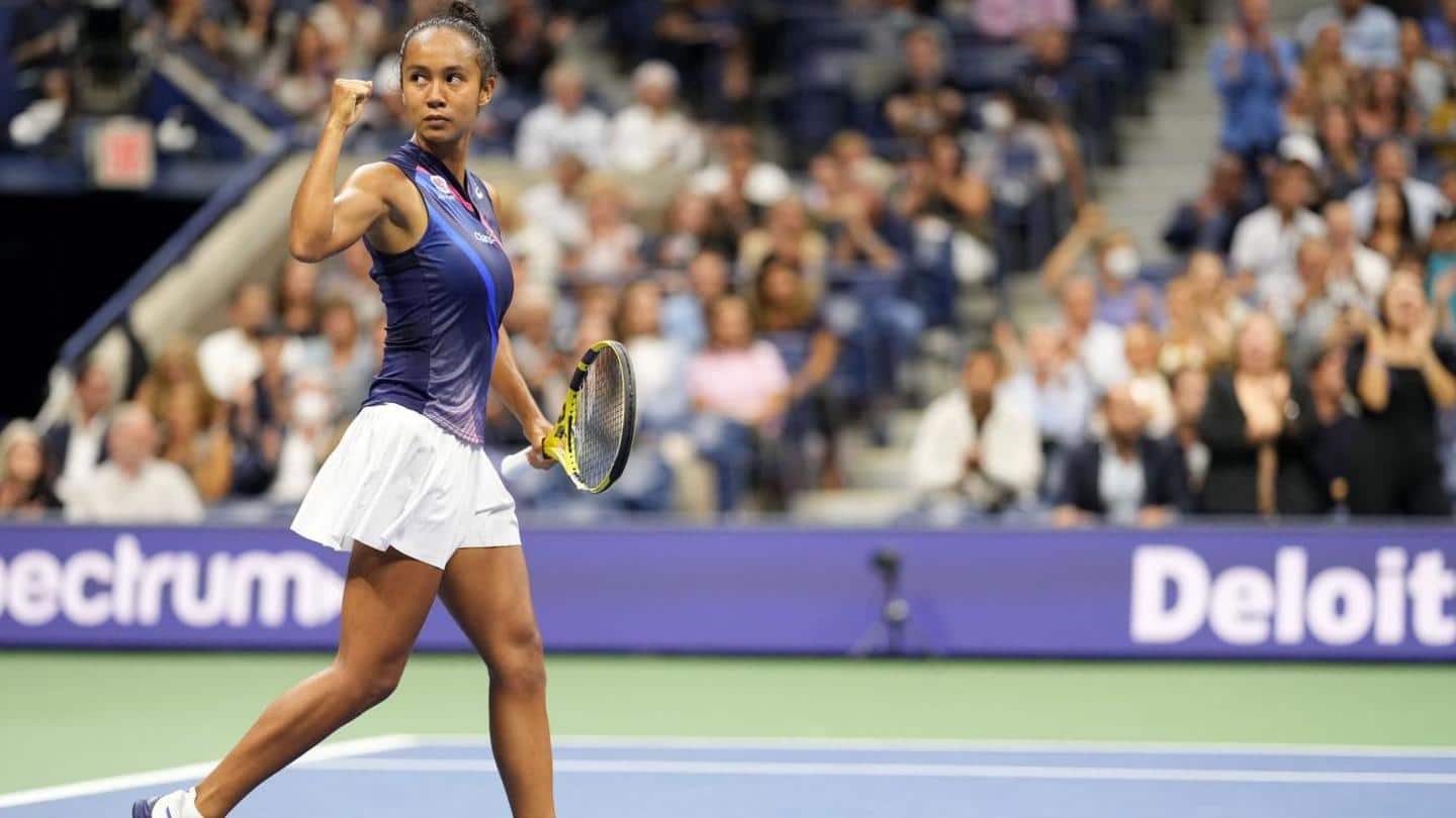 Fernandez defeated several marquee players at the US Open Fernandez defeated several marquee players at the US Open