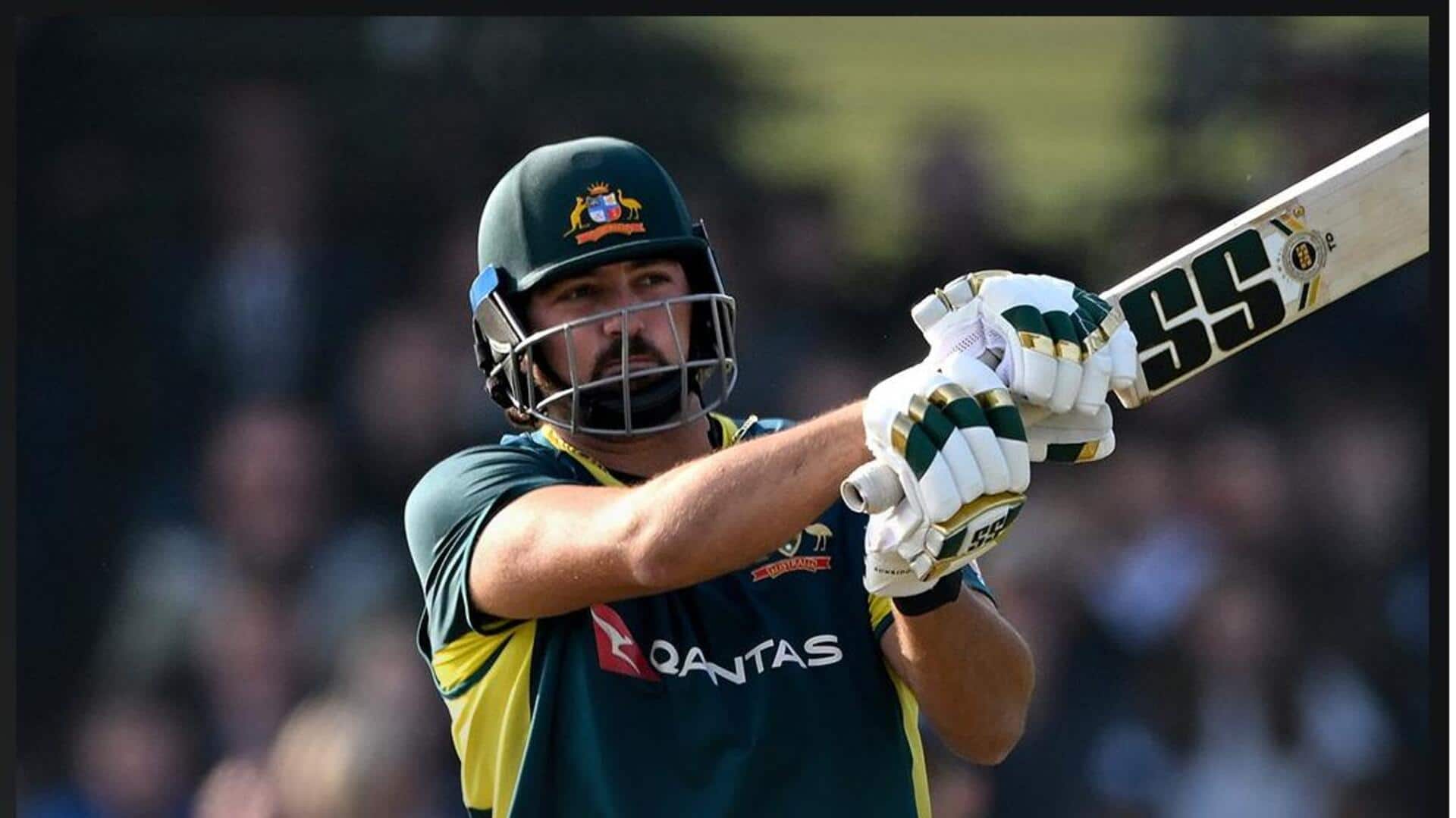 David uses Russell's bat to smoke Australia's fastest-ever T20I century 