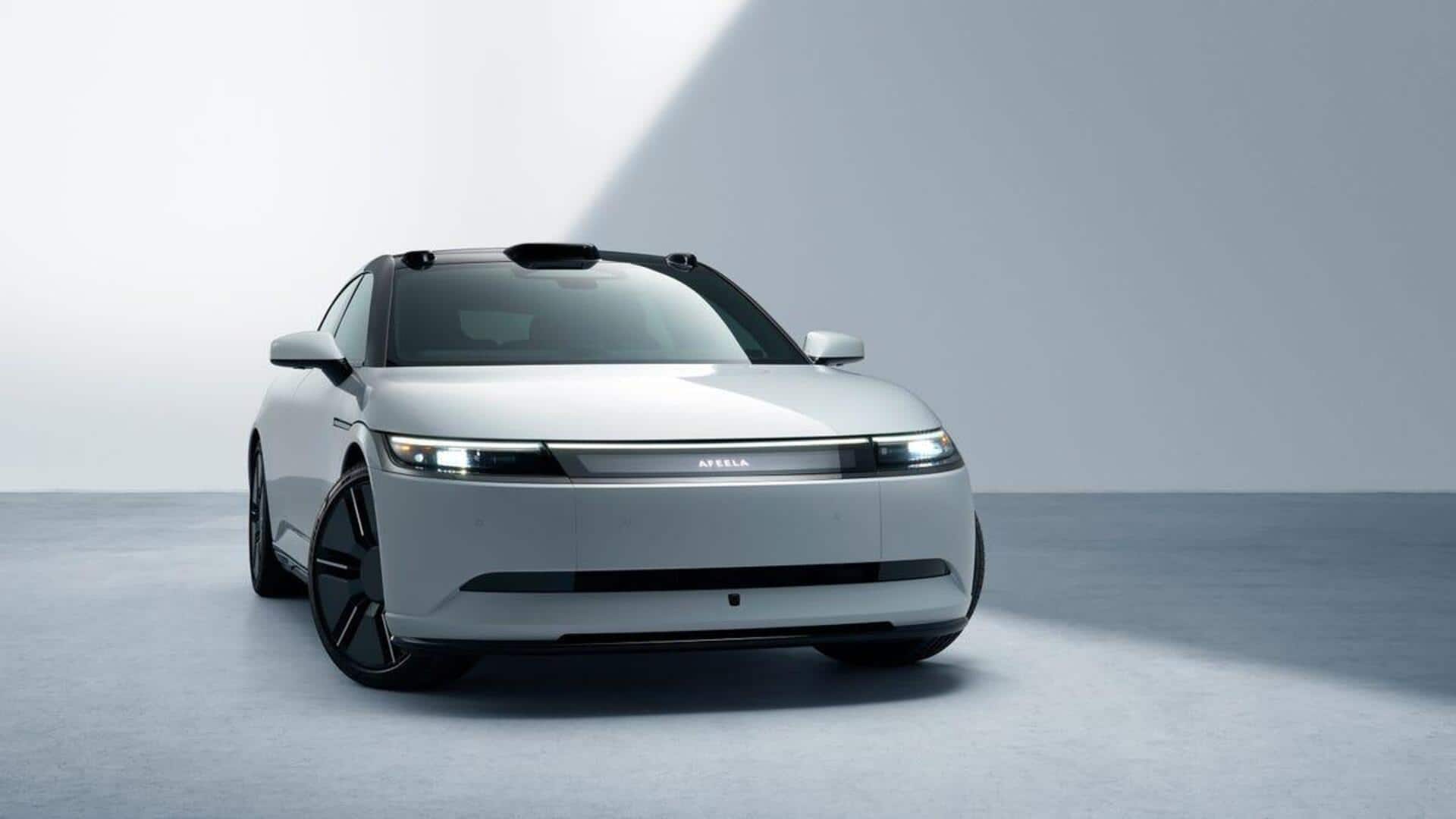 Sony's first EV with Honda inches closer to production Sony's first EV with Honda inches closer to production