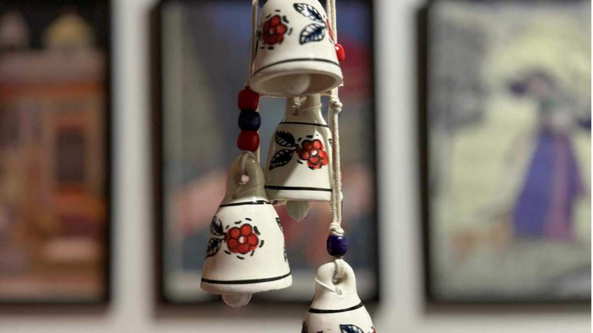 Add charm to your home with ceramic bells 