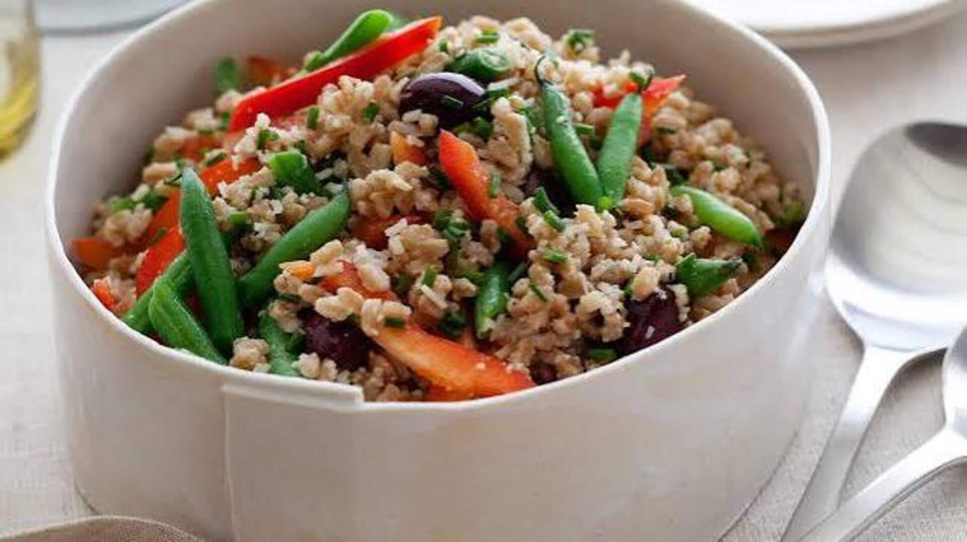 Mediterranean vegetarian cooking: 5 grains you need 