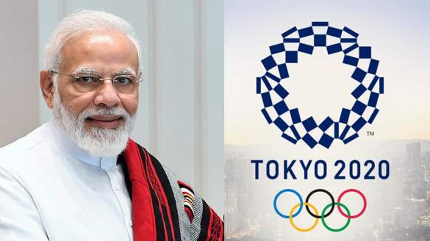 PM Modi meets with Indian Olympians back from Tokyo