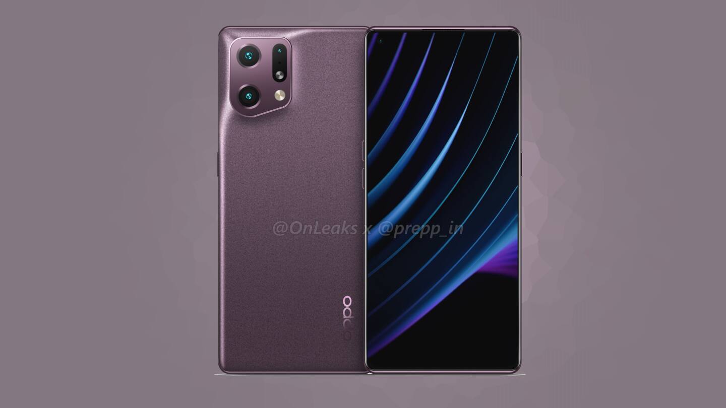 OPPO Find X5 Pro's live images reveal Hasselblad rear camera