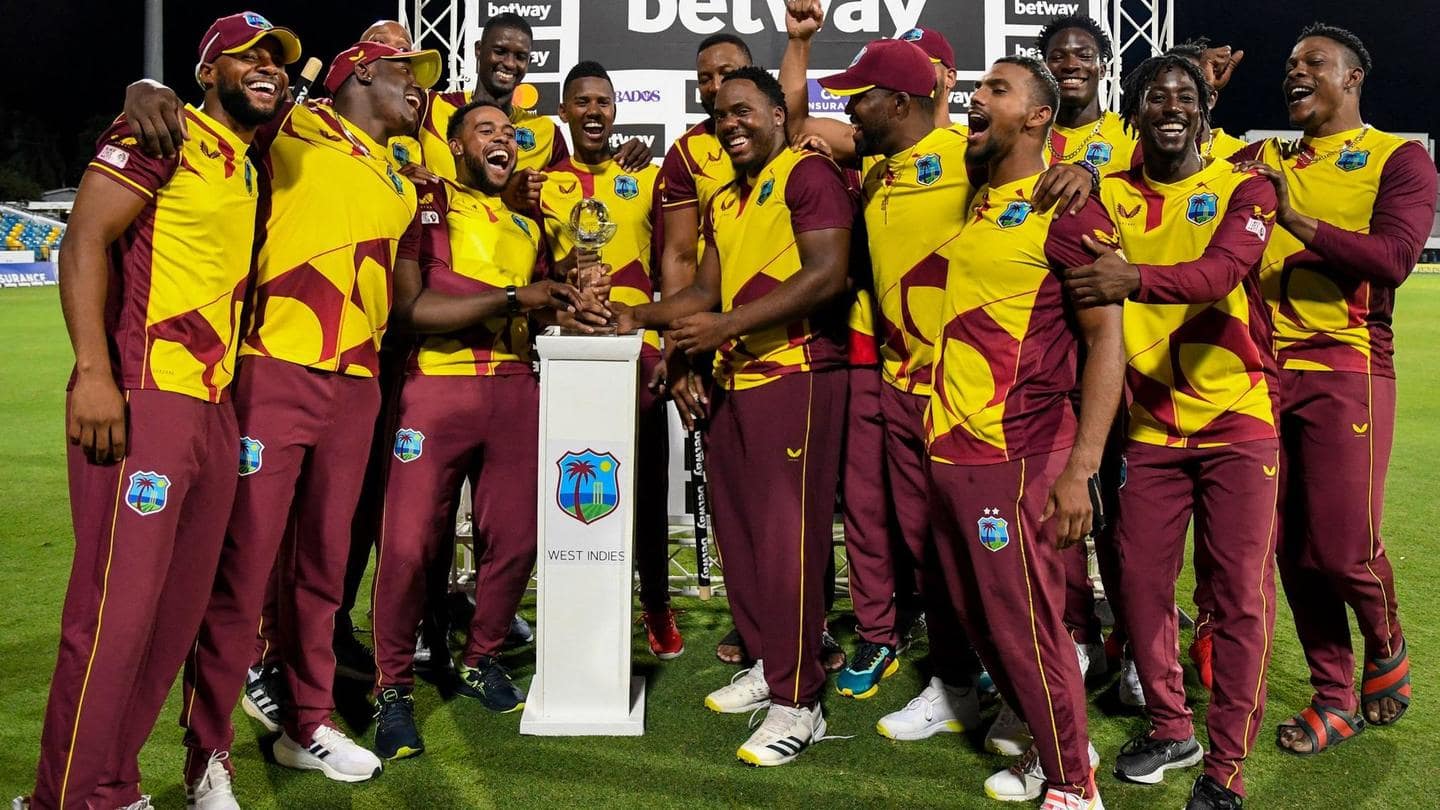 Jason Holder's hat-trick helps WI win T20I series against England