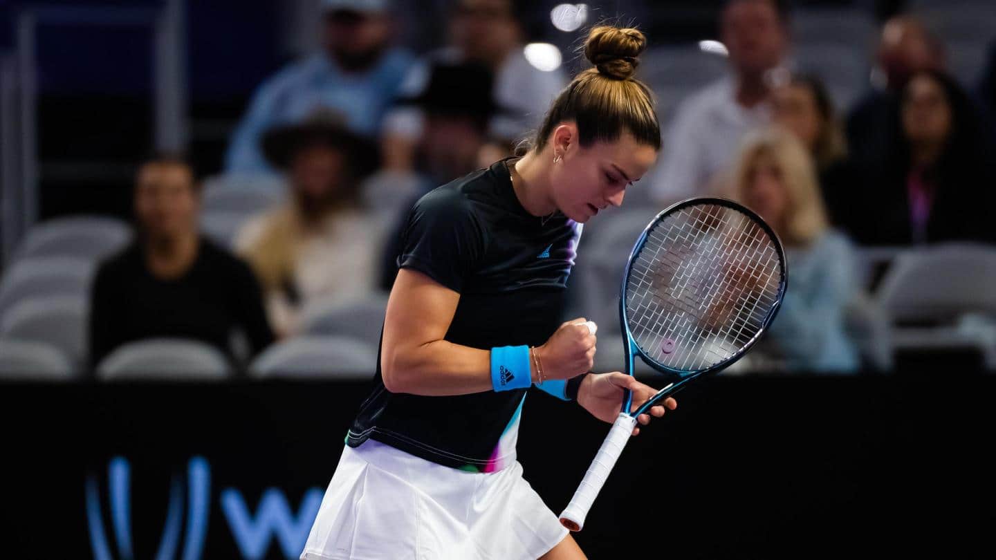 2022 WTA Finals, Maria Sakkari reaches semis: Key stats