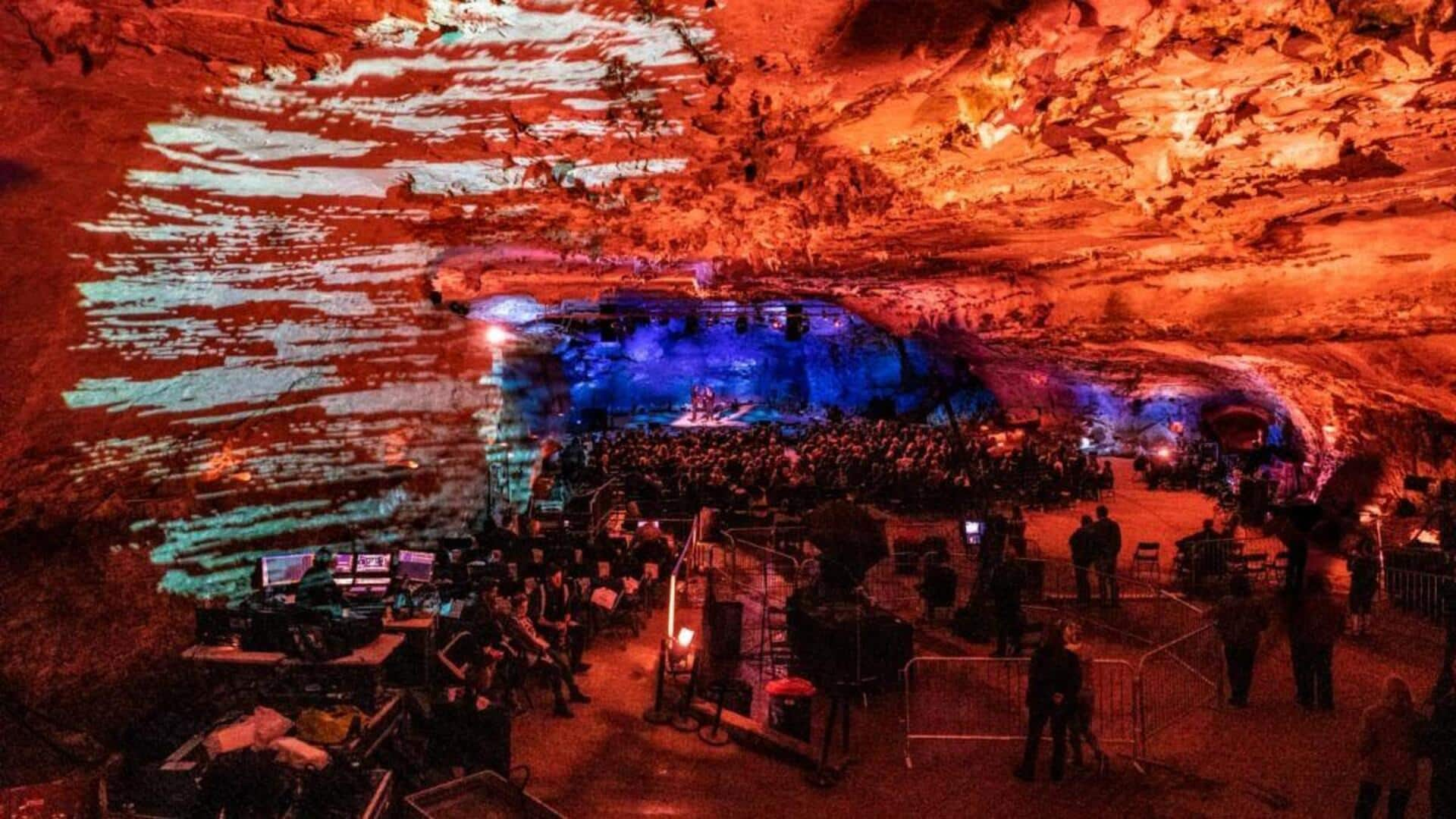 Underground music caverns: Subterranean concert expeditions