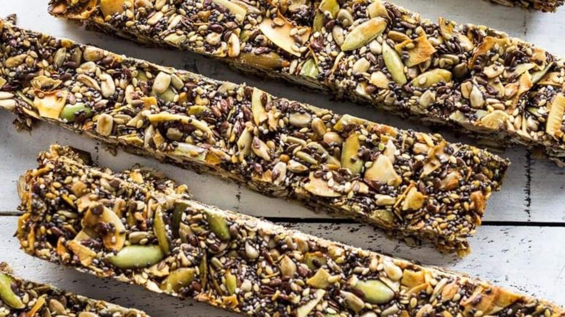 Here's why you should try these four-seed breakfast bars Here's why you should try these four-seed breakfast bars