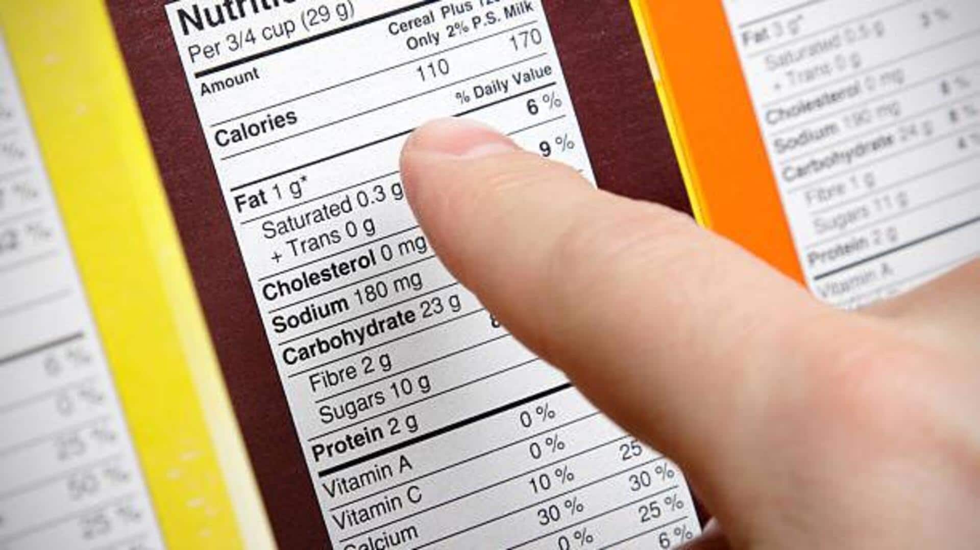 Nutrition labels: 5 myths debunked