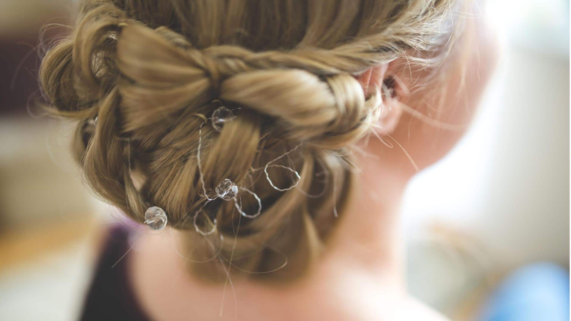 Short hair? Try these elegant braided updos