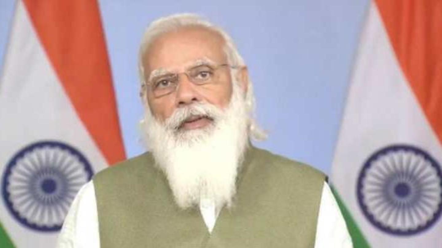 Land fundamental building block of all lives: Modi Land fundamental building block of all lives: Modi