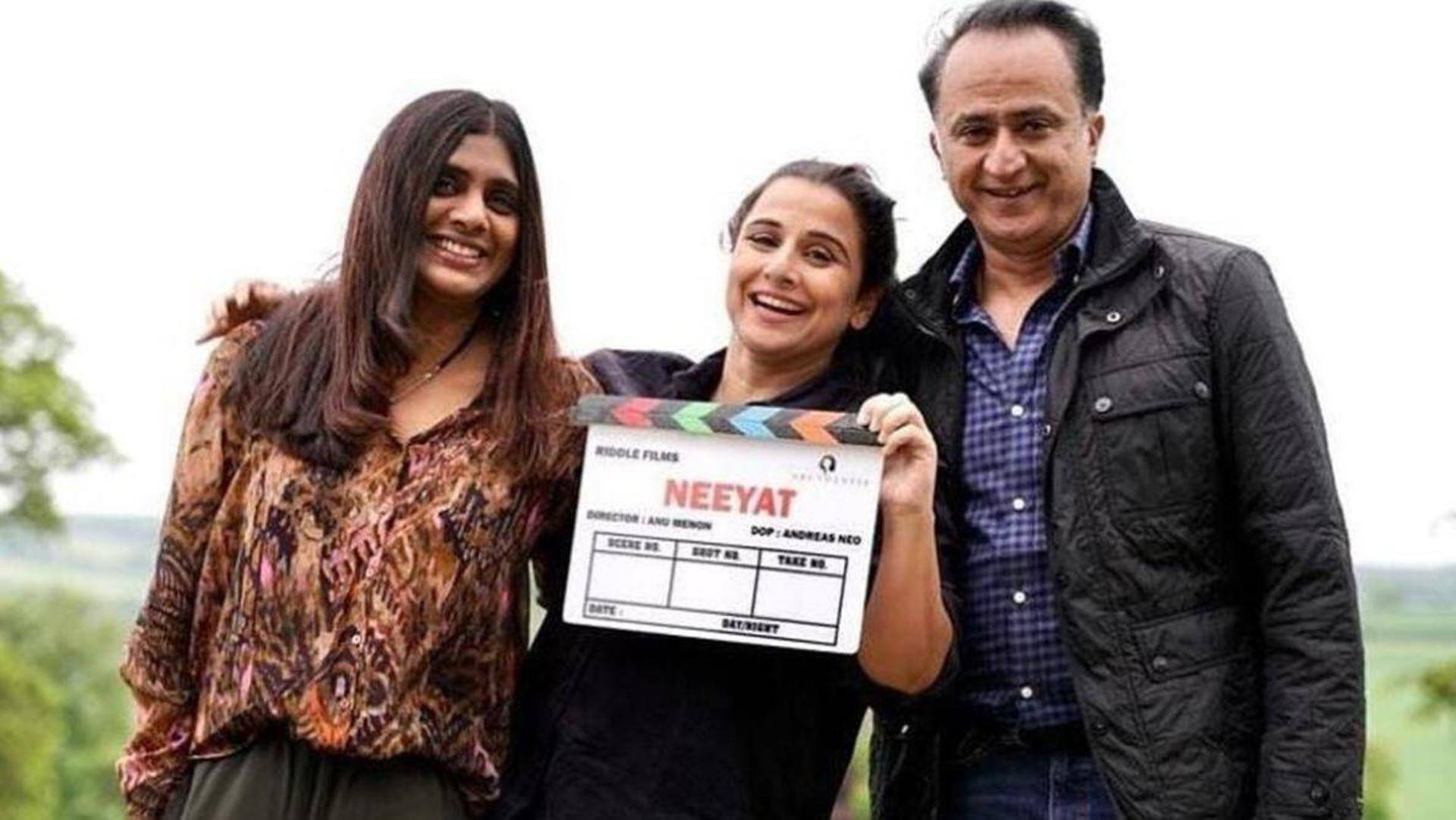 Vidya Balan starrer 'Neeyat' poster out; release details inside