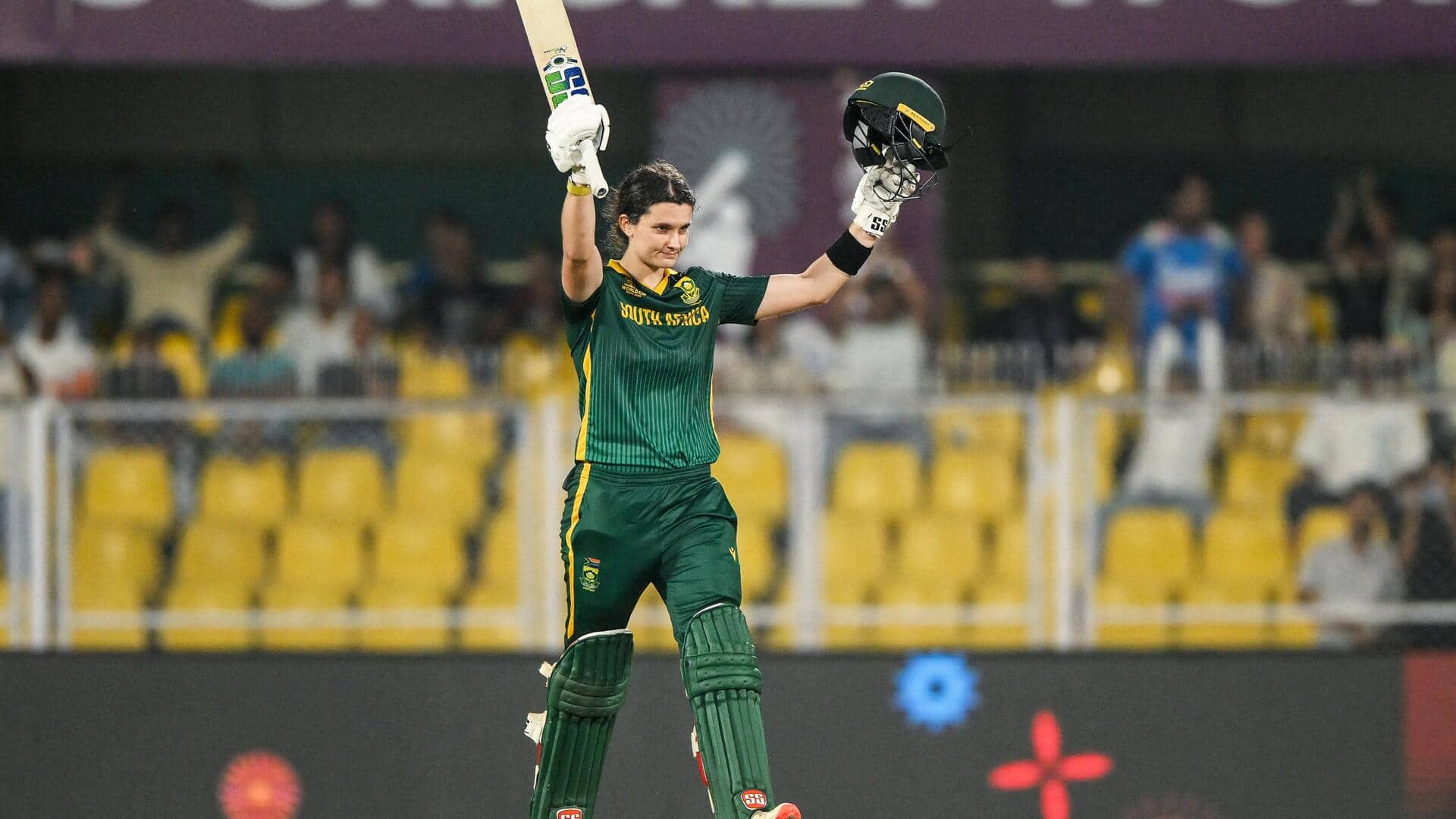 Laura Wolvaardt breaks Mithali Raj's record with World Cup century Laura Wolvaardt breaks Mithali Raj's record with World Cup century