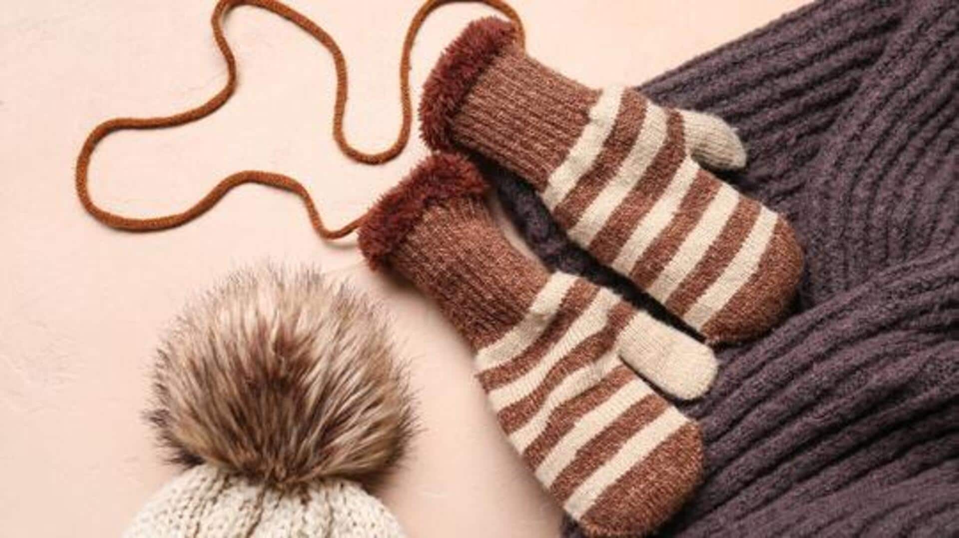 Keep your hands warm with fleece-lined mittens 
