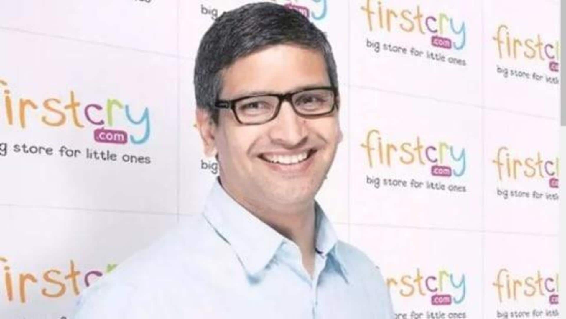 IPO-bound FirstCry's CEO offloads shares worth Rs. 300cr