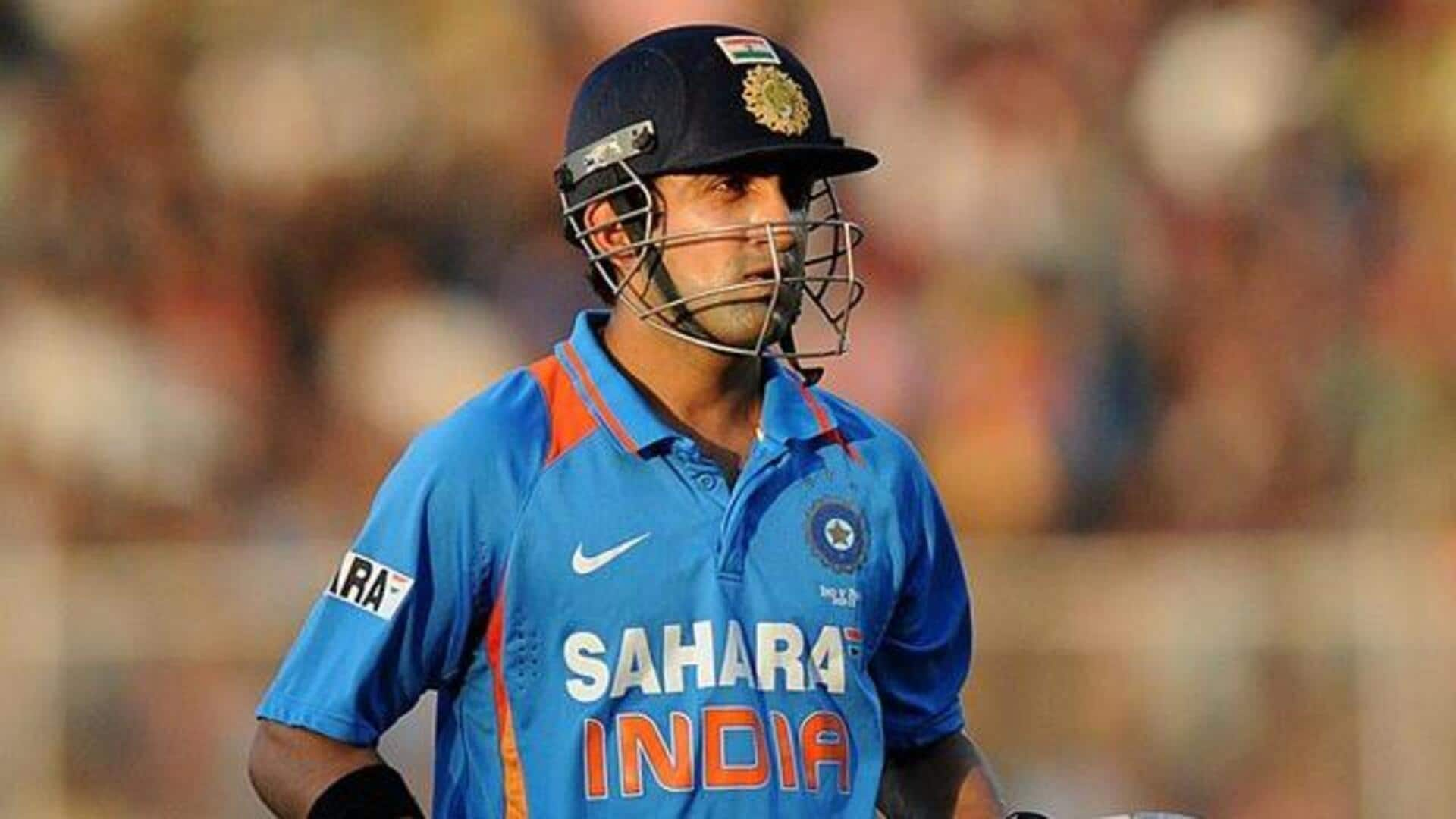 Aakash Chopra shares intriguing anecdote about Gautam Gambhir's fiery temperament