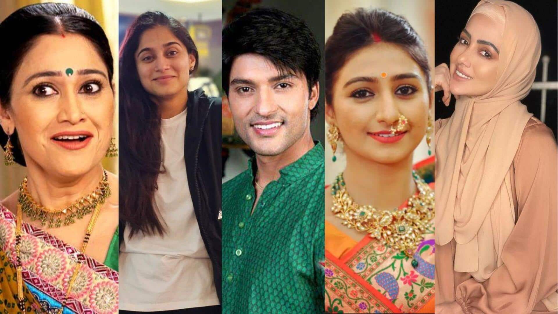 Disha Vakani, Sana Khan: Actors who left TV Disha Vakani, Sana Khan: Actors who left TV