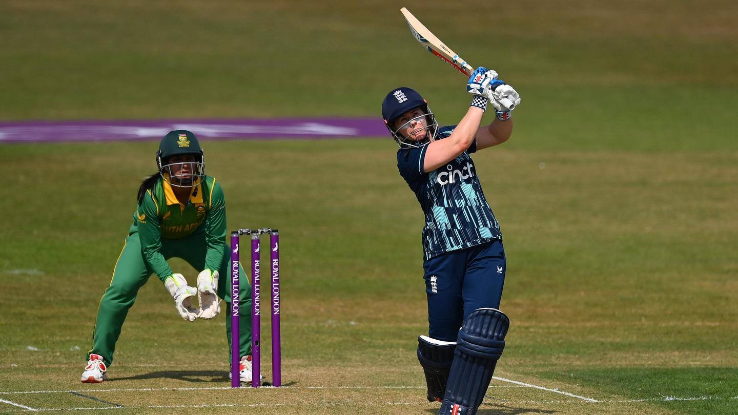 England's Tammy Beaumont slams a historic ODI century: Key stats