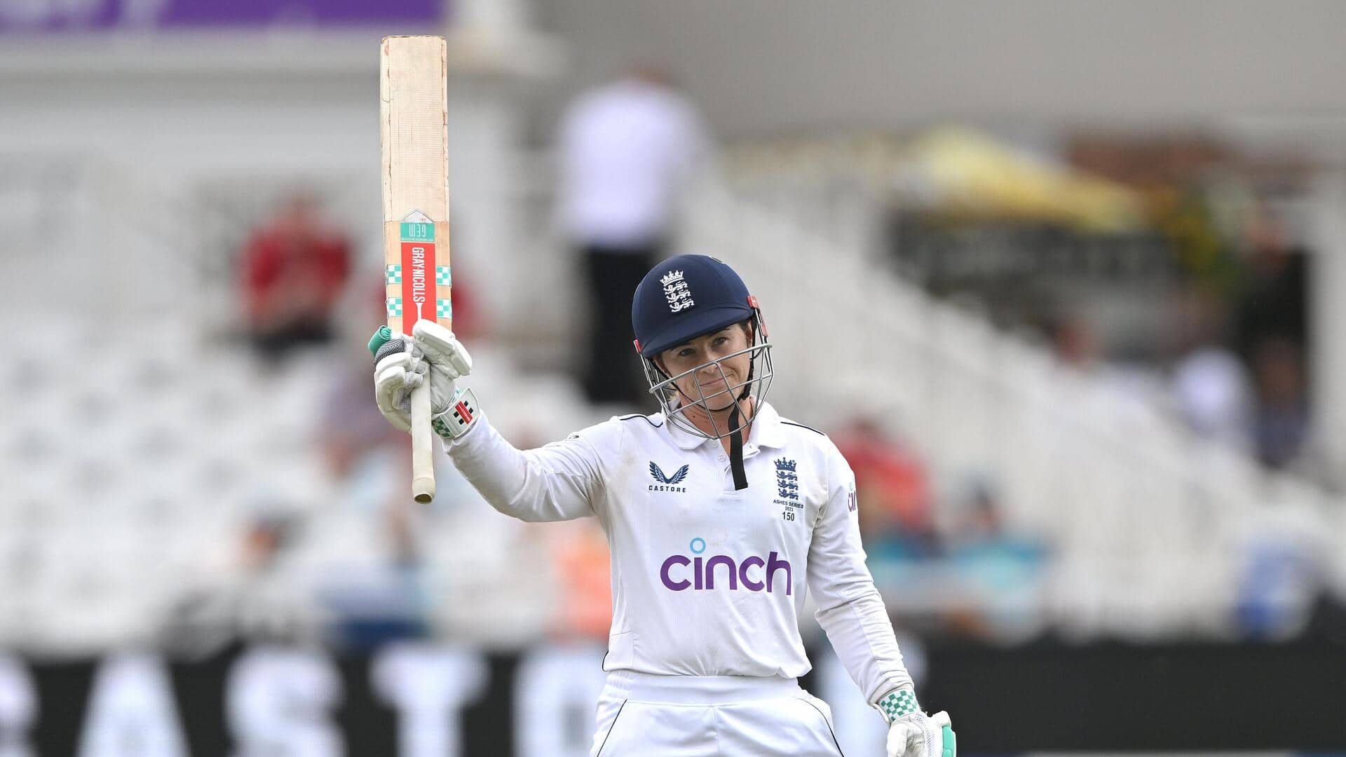 Tammy Beaumont becomes England's maiden double-centurion in Women's Ashes: Stats