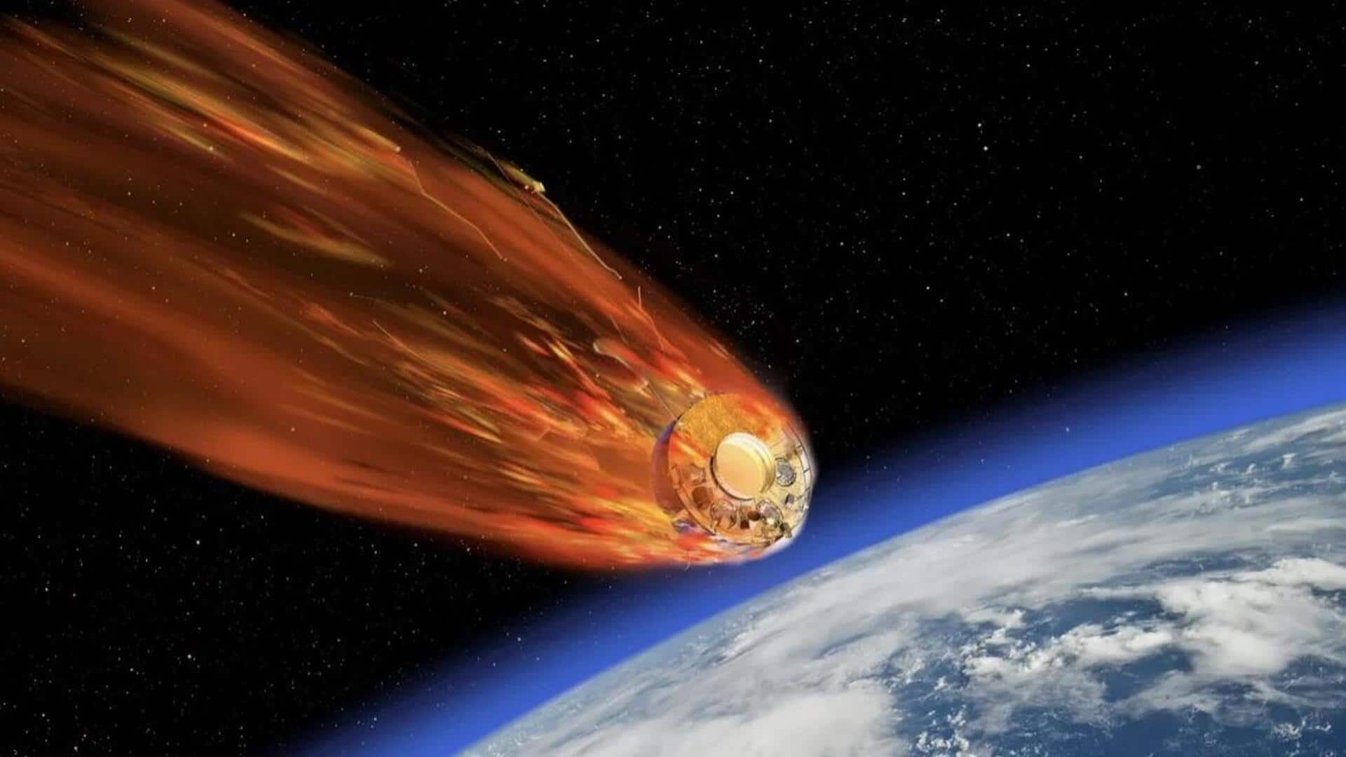 India in risk zone as Soviet satellite makes uncontrolled descent India in risk zone as Soviet satellite makes uncontrolled descent
