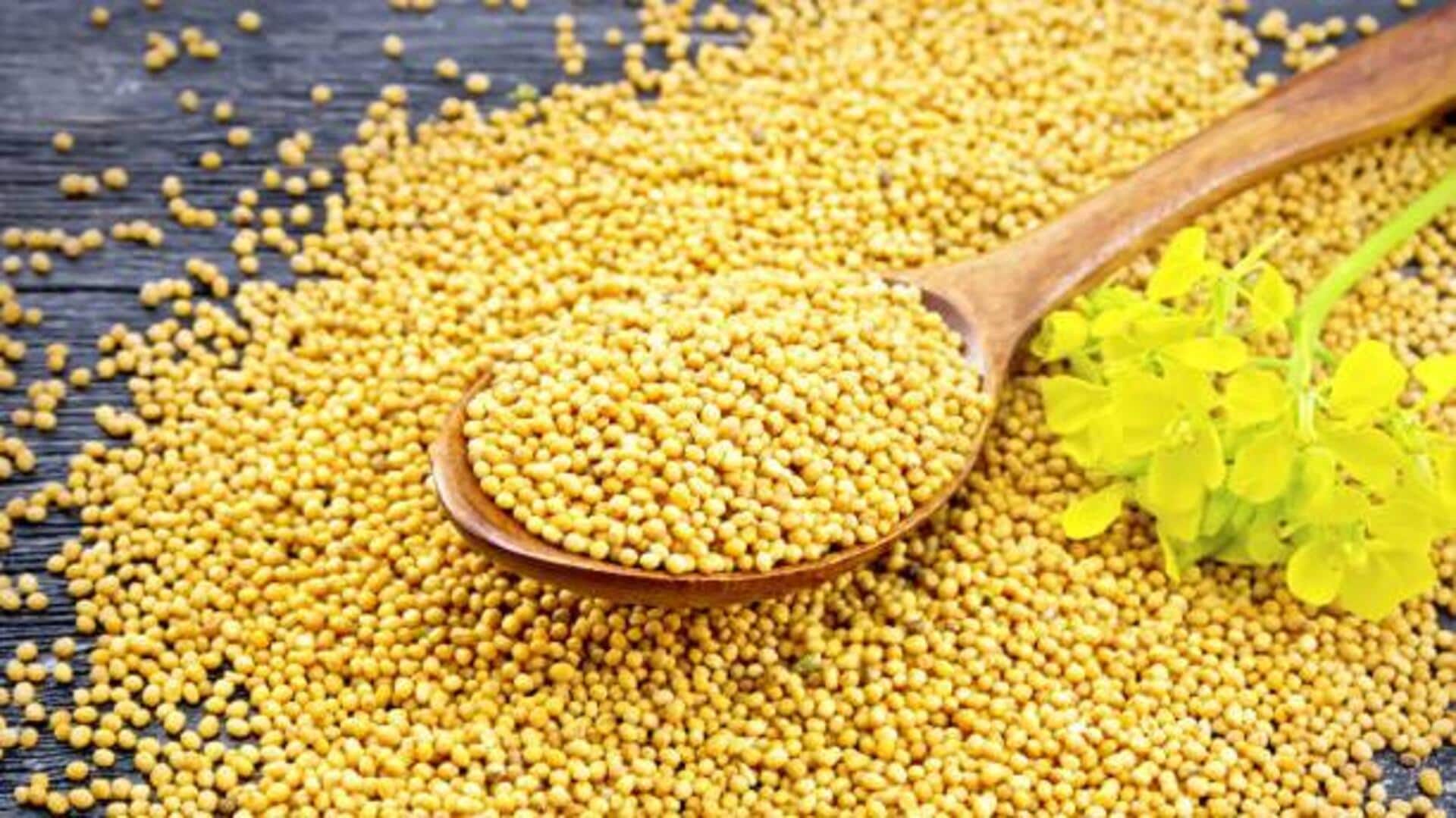 Score wonderful skin with mustard seeds Score wonderful skin with mustard seeds