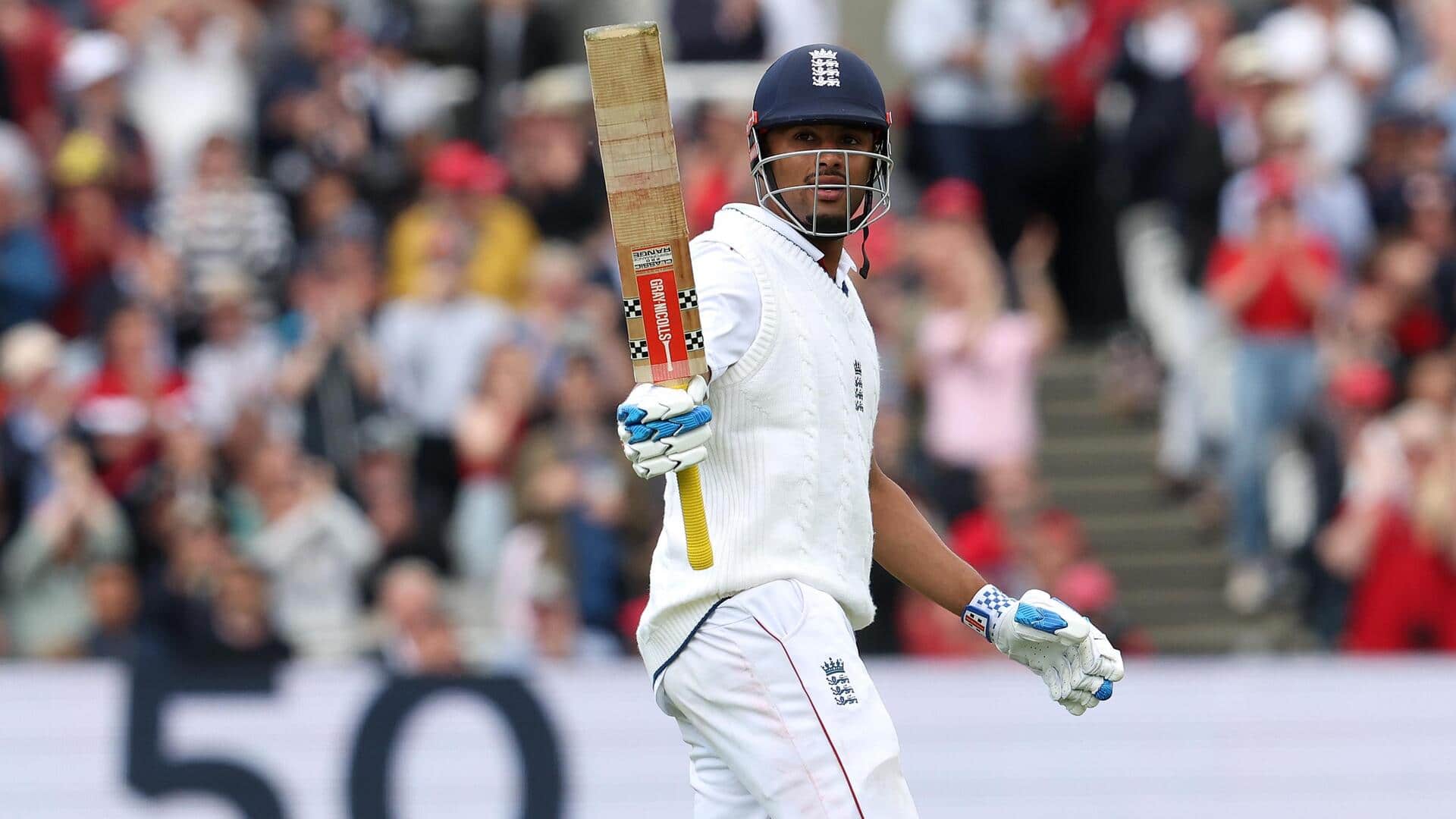 England's Emilio Gay slams half-century in debut Test: Key stats