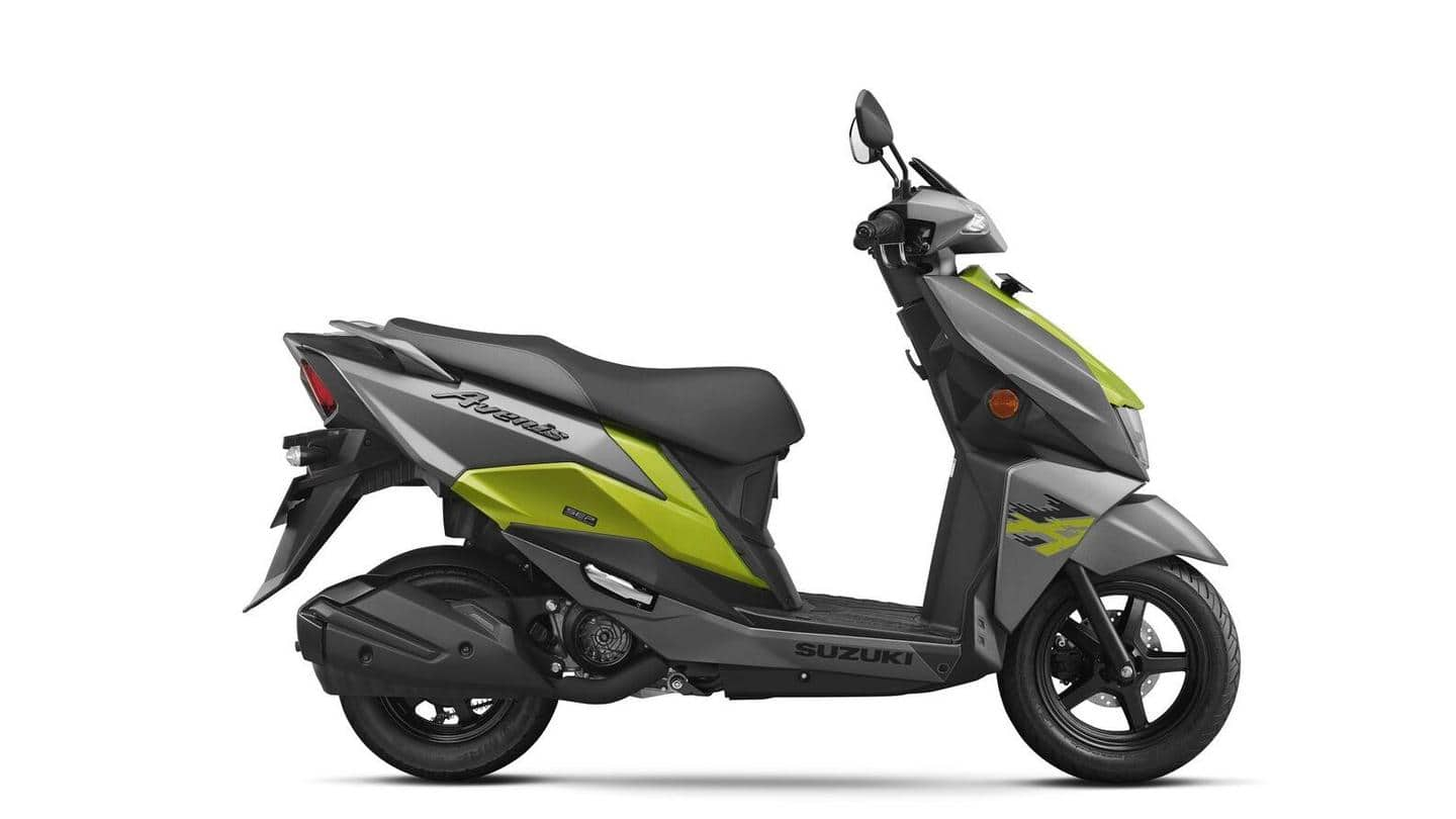 Suzuki Avenis Standard Edition launched in India at Rs. 86,500 | NewsBytes