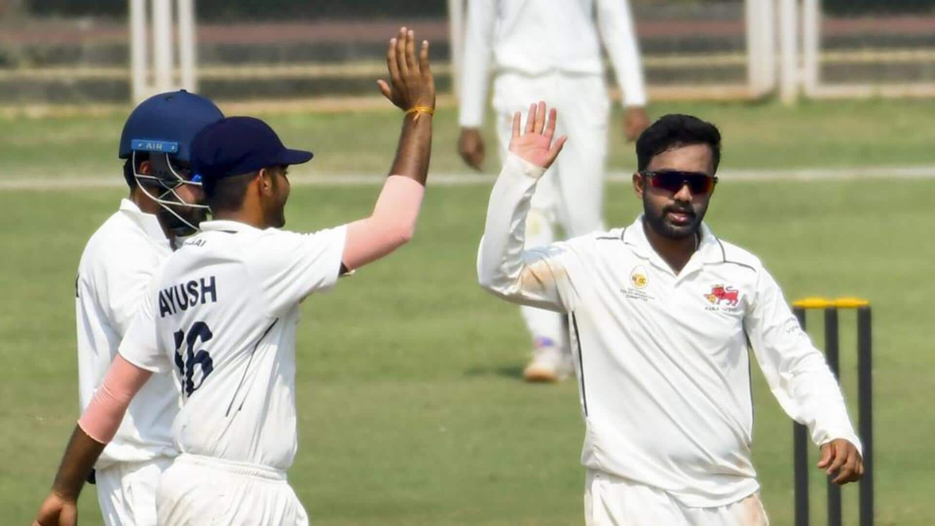 Ranji Trophy: Shams Mulani's all-round heroics power Mumbai against HP