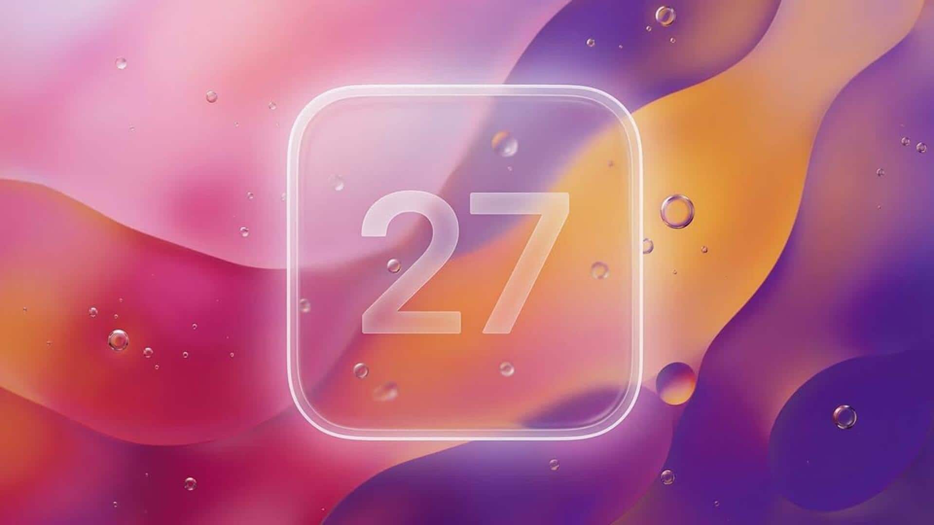 iOS 27 unlikely to bring major changes to Liquid Glass 
