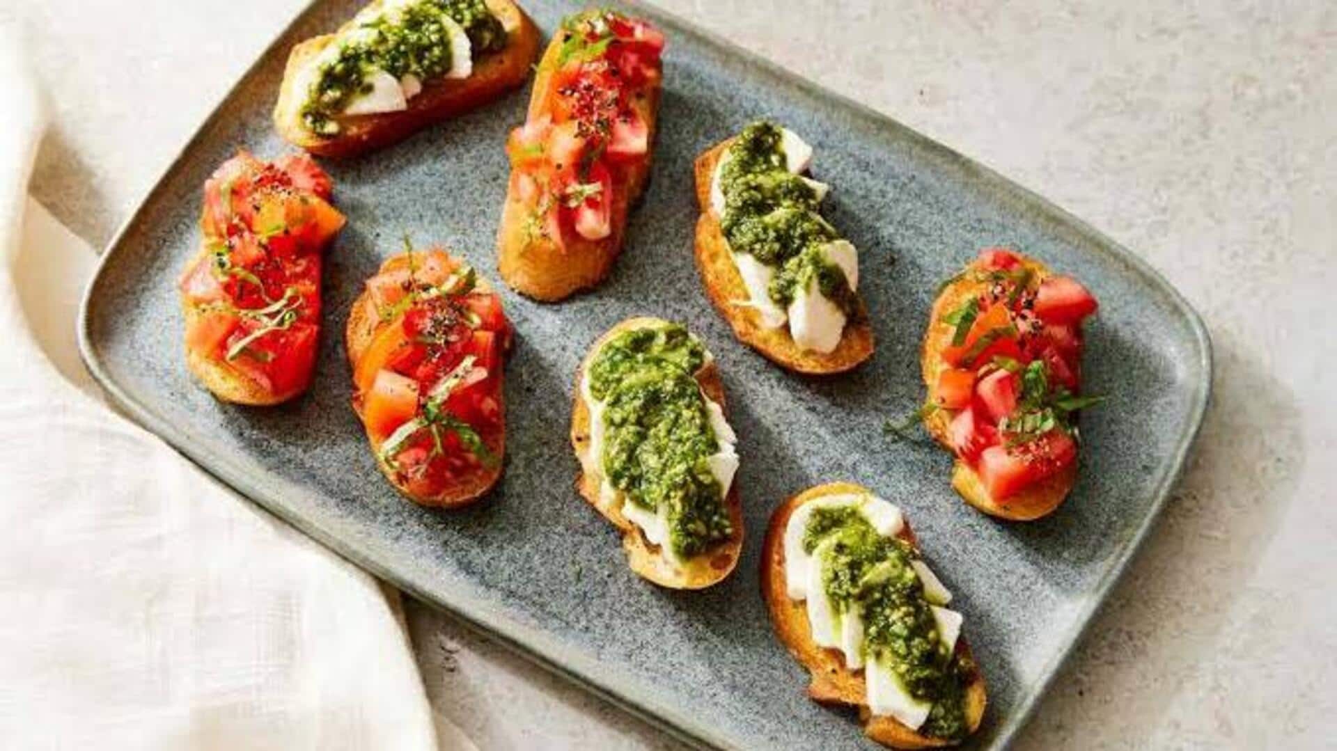 5-minute recipe: Avocado beetroot crostini 