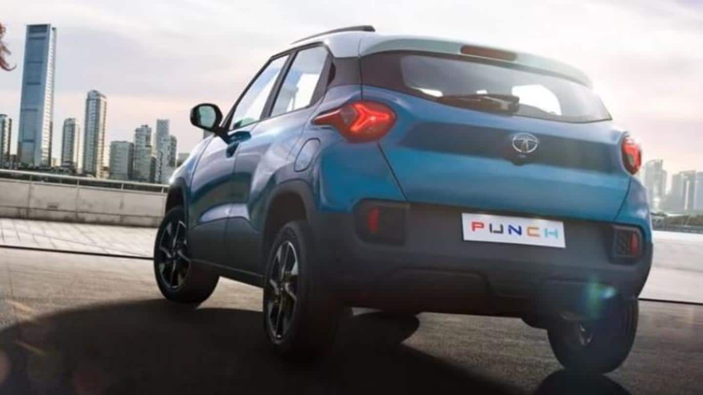 The micro-SUV has a split headlamp setup and 16-inch wheels The micro-SUV has a split headlamp setup and 16-inch wheels