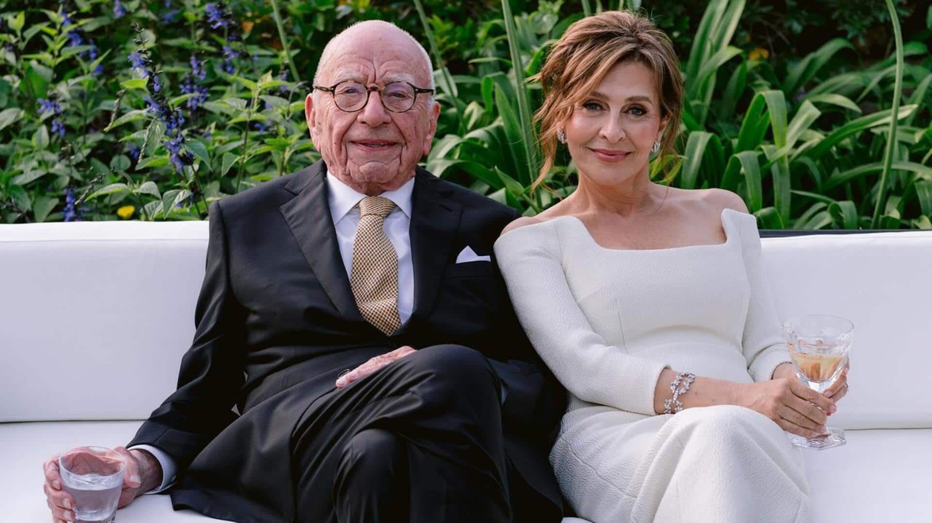 Rupert Murdoch (93) marries fifth time; weds Elena Zhukova (67)