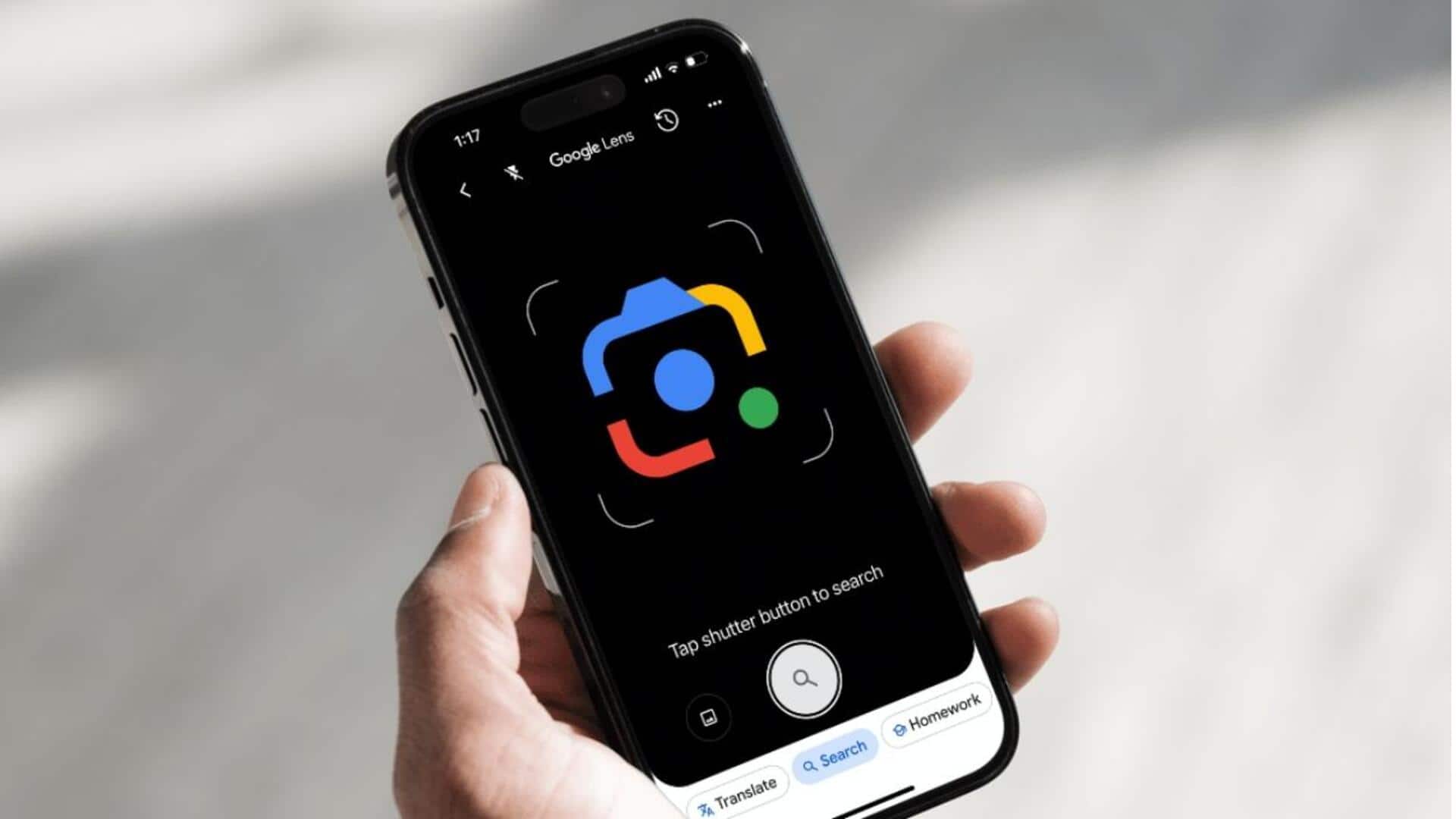 Google Lens now lets you draw and search on iPhone